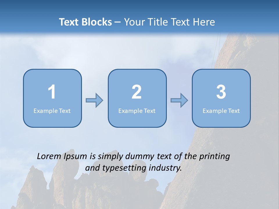 Globe Black House PowerPoint Template