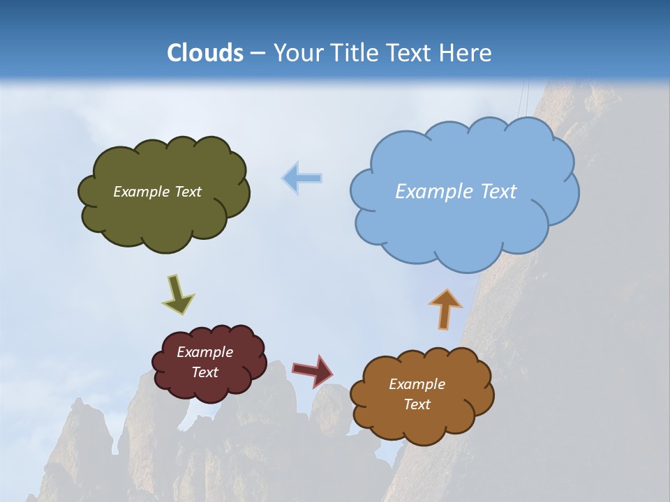 Globe Black House PowerPoint Template