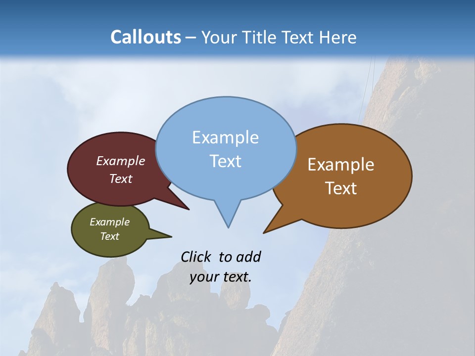 Globe Black House PowerPoint Template