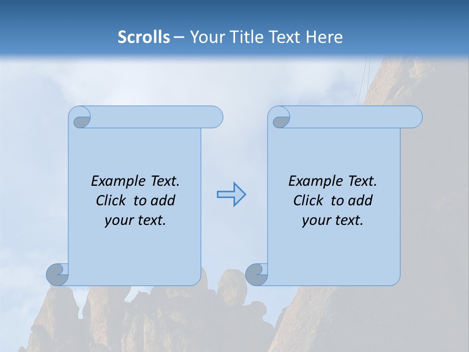 Globe Black House PowerPoint Template