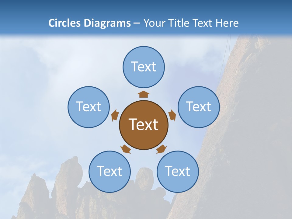 Globe Black House PowerPoint Template