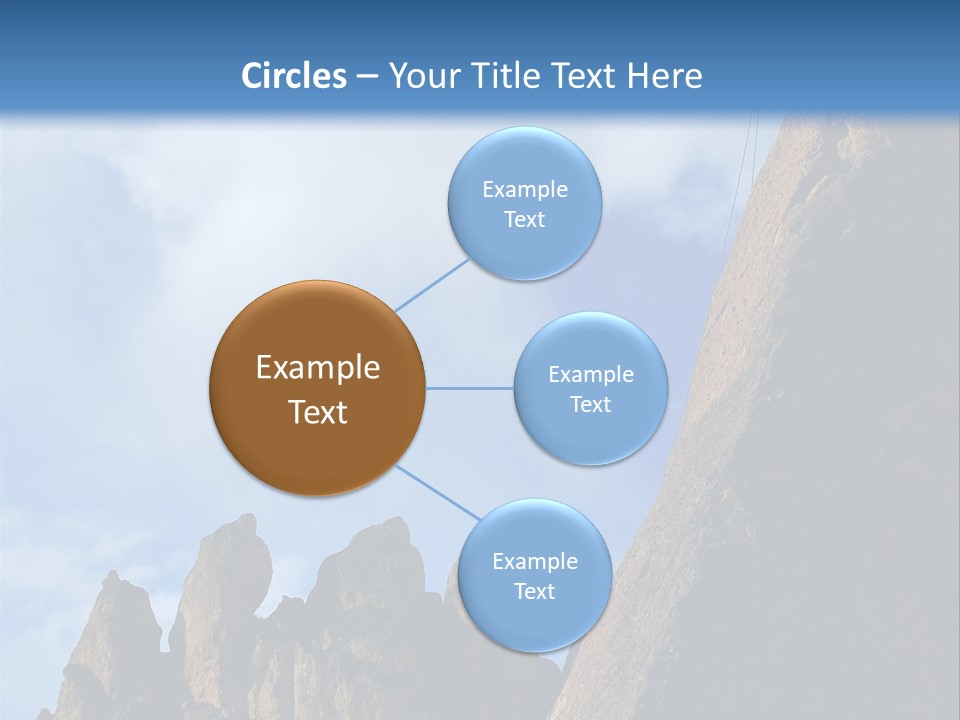 Globe Black House PowerPoint Template