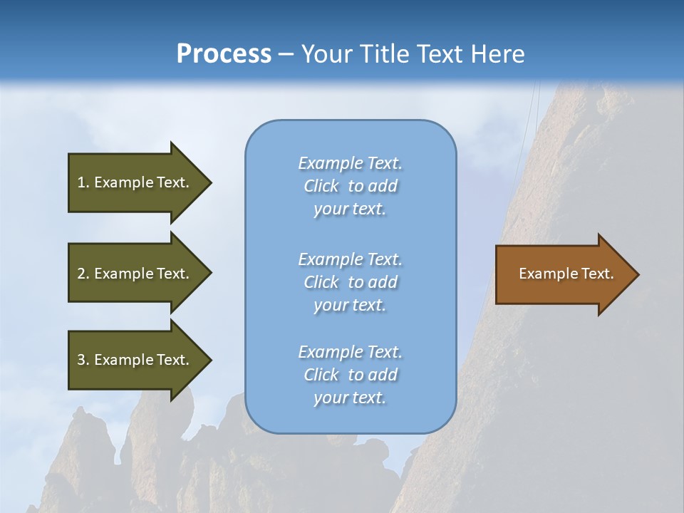 Globe Black House PowerPoint Template