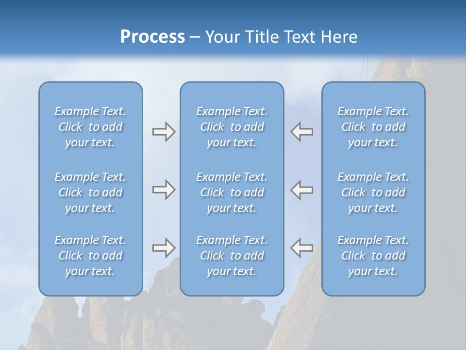 Globe Black House PowerPoint Template