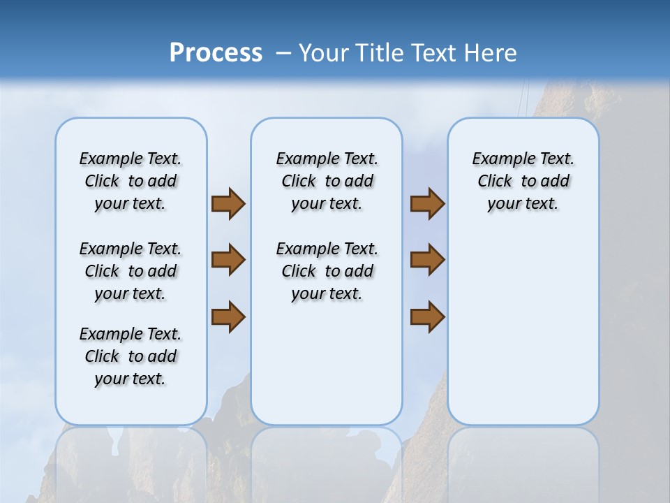 Globe Black House PowerPoint Template
