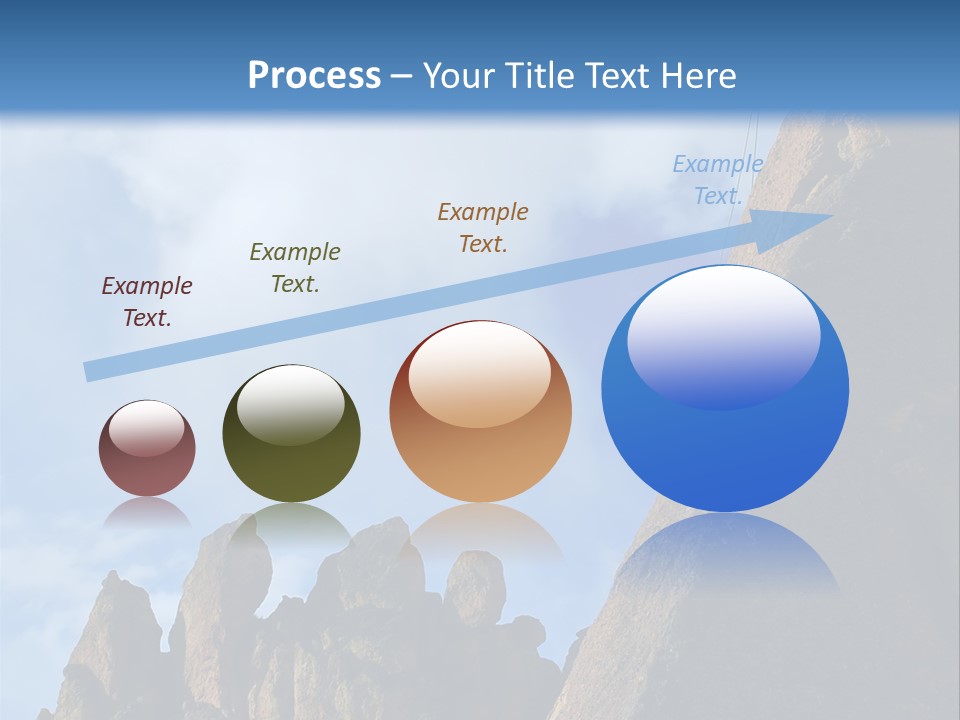 Globe Black House PowerPoint Template