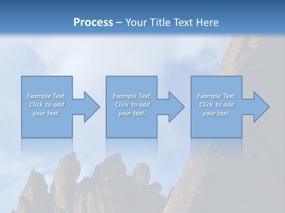 Globe Black House PowerPoint Template