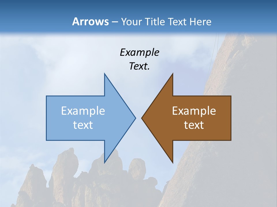 Globe Black House PowerPoint Template