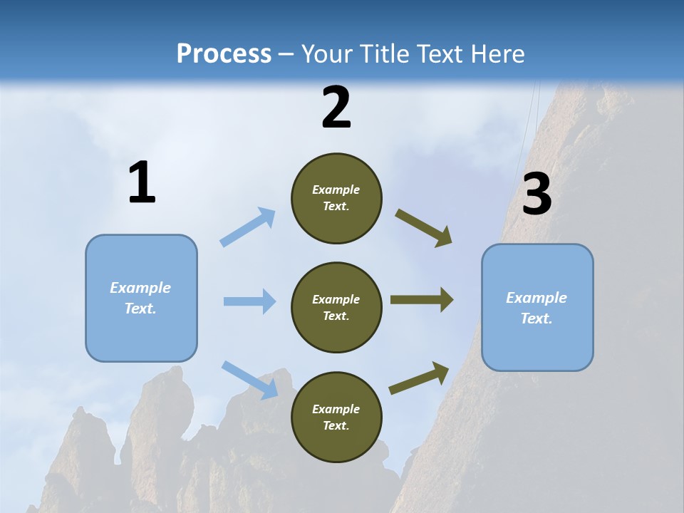 Globe Black House PowerPoint Template