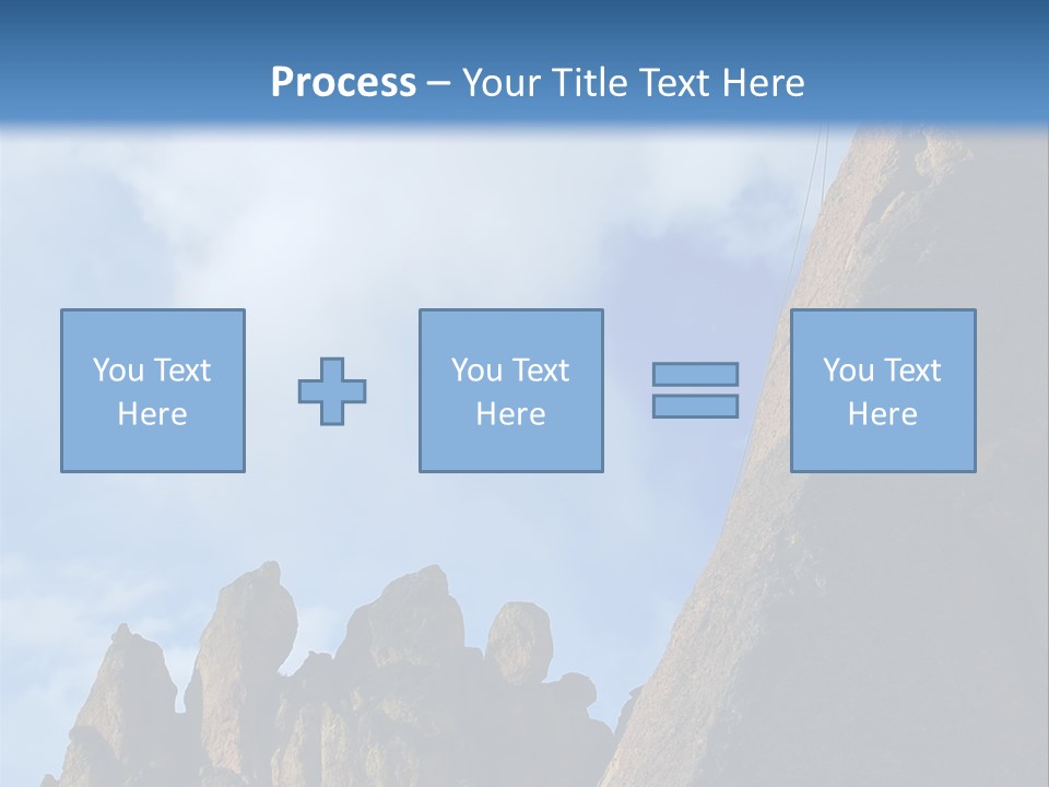 Globe Black House PowerPoint Template