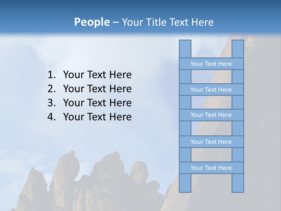 Globe Black House PowerPoint Template