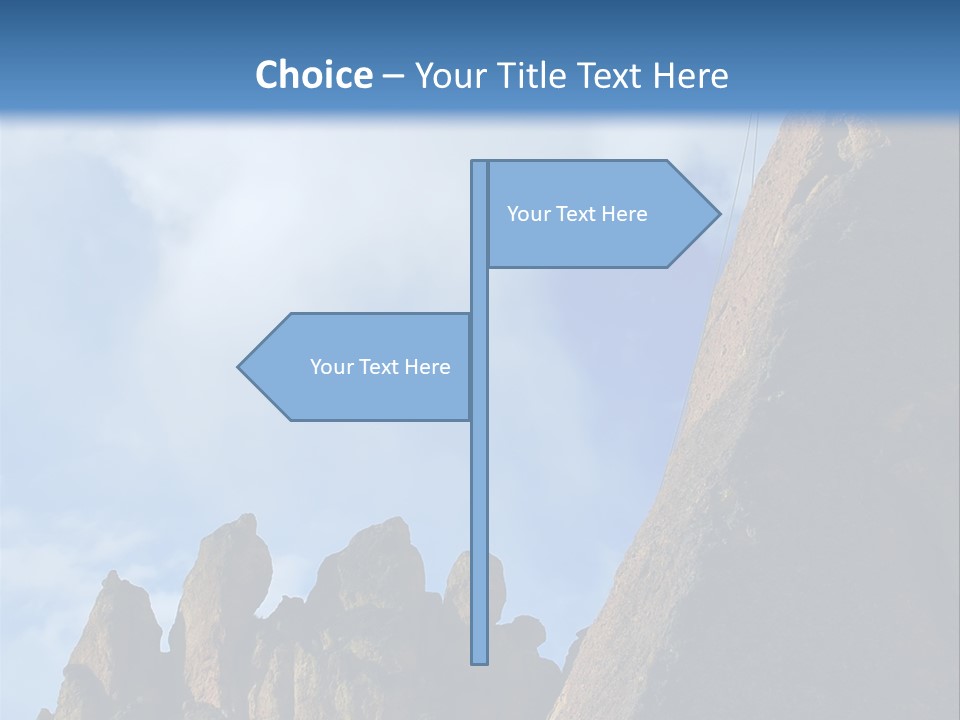 Globe Black House PowerPoint Template