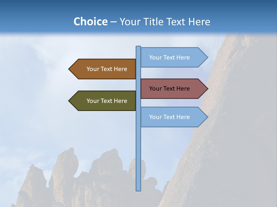 Globe Black House PowerPoint Template