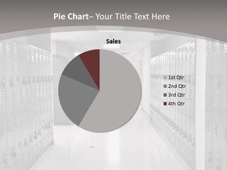 Downtown Black Building PowerPoint Template