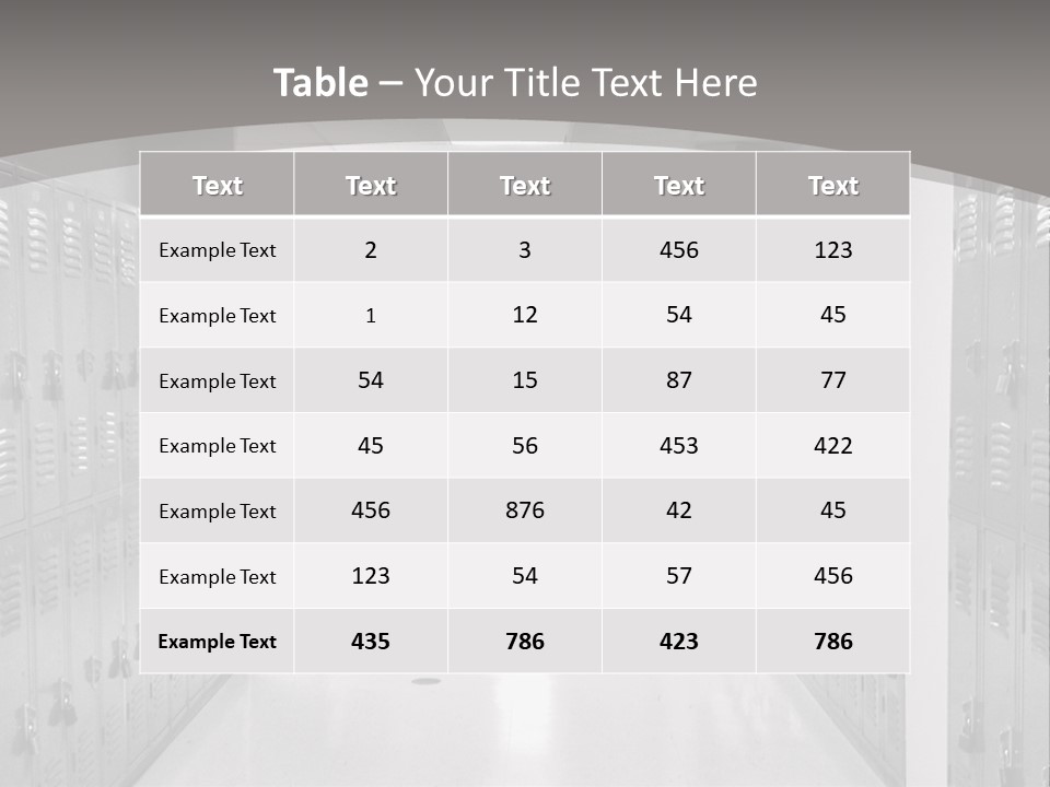 Downtown Black Building PowerPoint Template