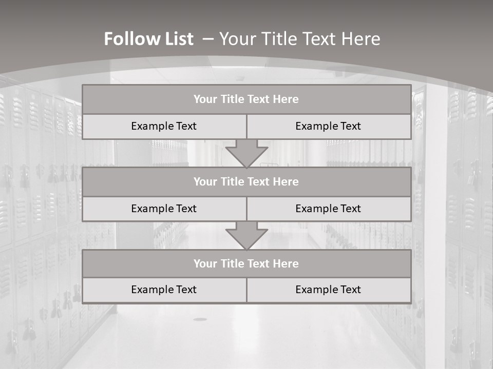 Downtown Black Building PowerPoint Template