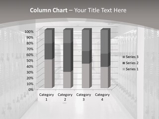 Downtown Black Building PowerPoint Template