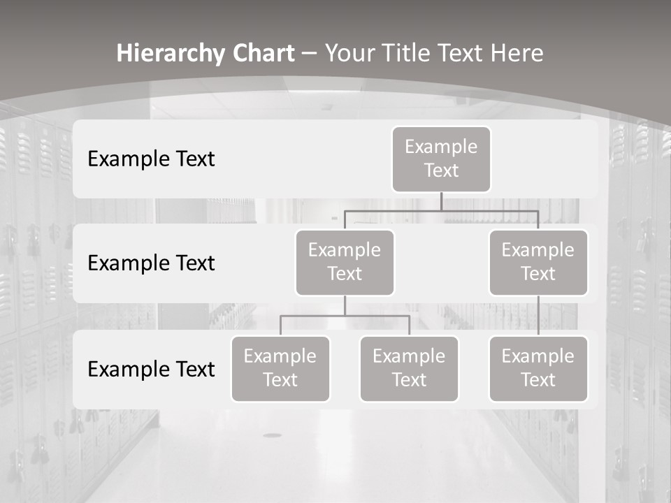 Downtown Black Building PowerPoint Template