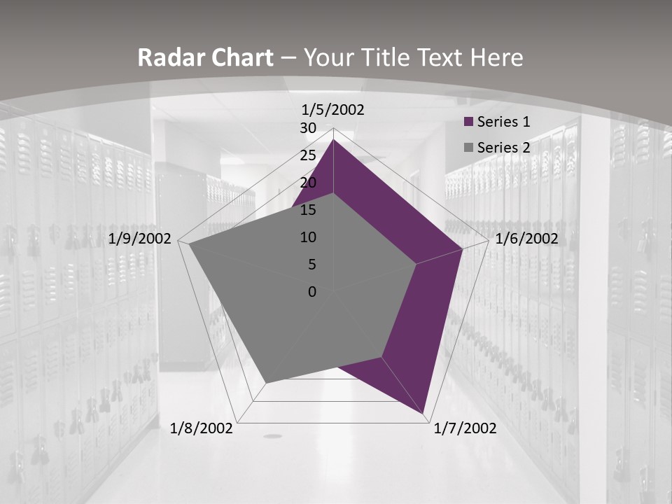 Downtown Black Building PowerPoint Template
