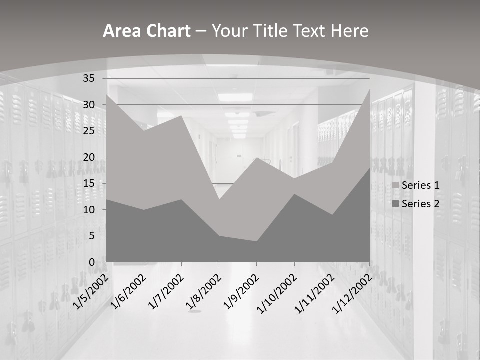 Downtown Black Building PowerPoint Template