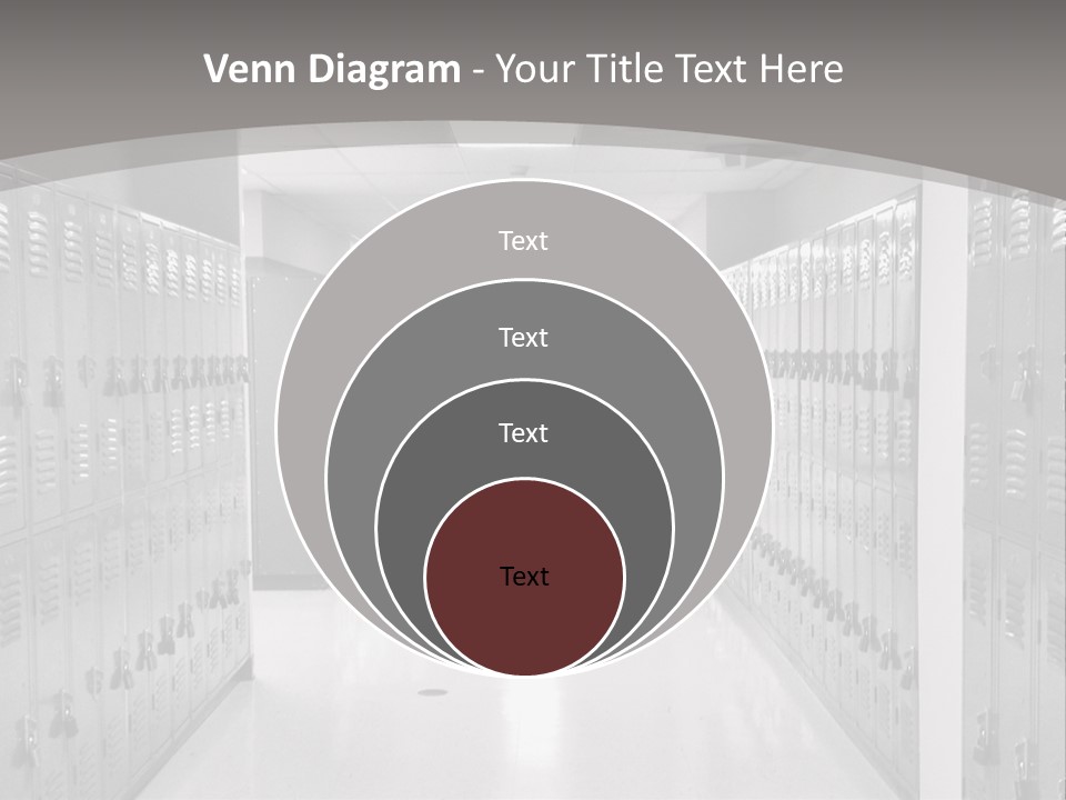 Downtown Black Building PowerPoint Template