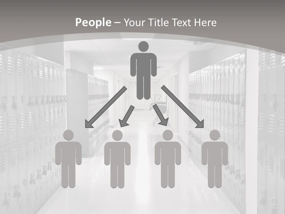 Downtown Black Building PowerPoint Template