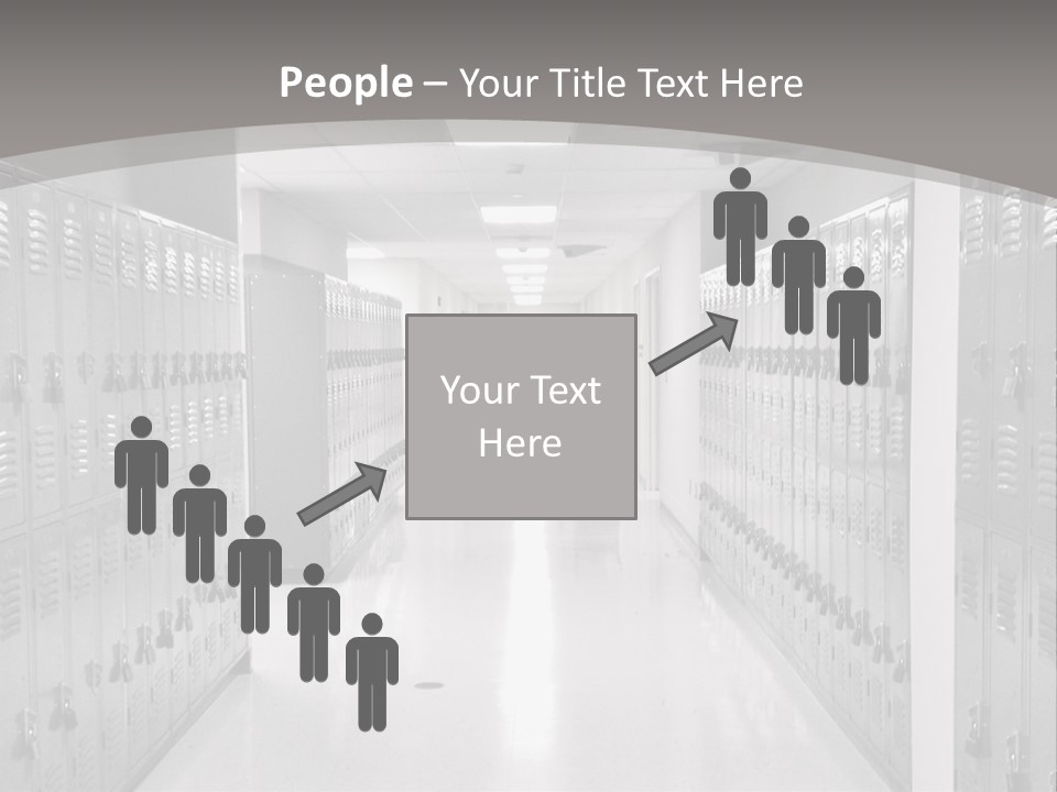 Downtown Black Building PowerPoint Template