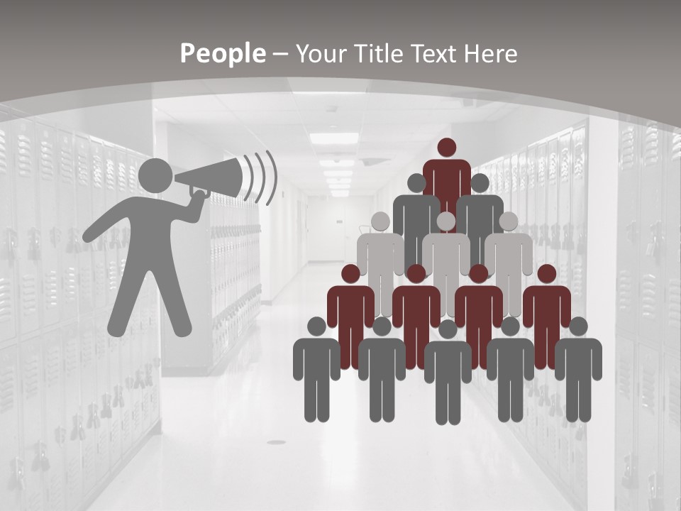 Downtown Black Building PowerPoint Template