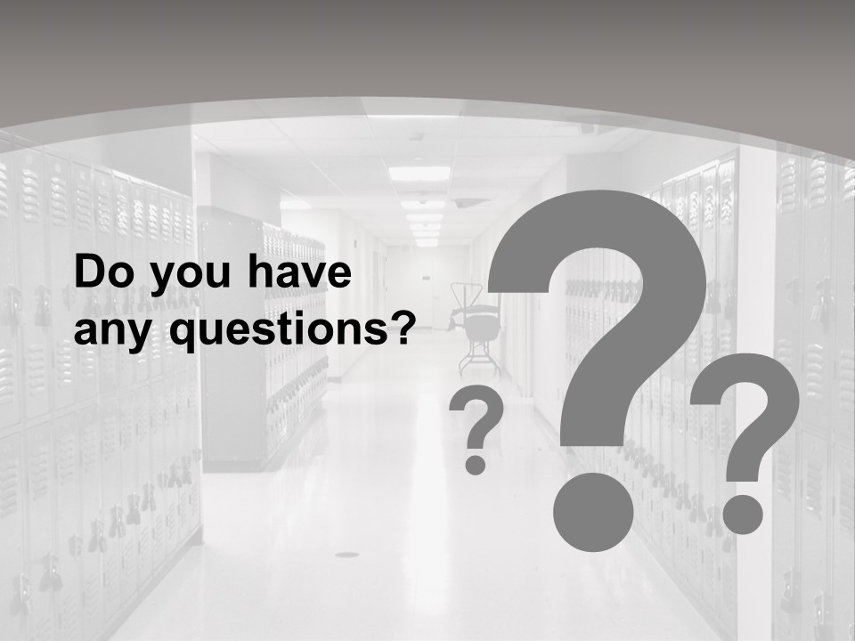 Downtown Black Building PowerPoint Template