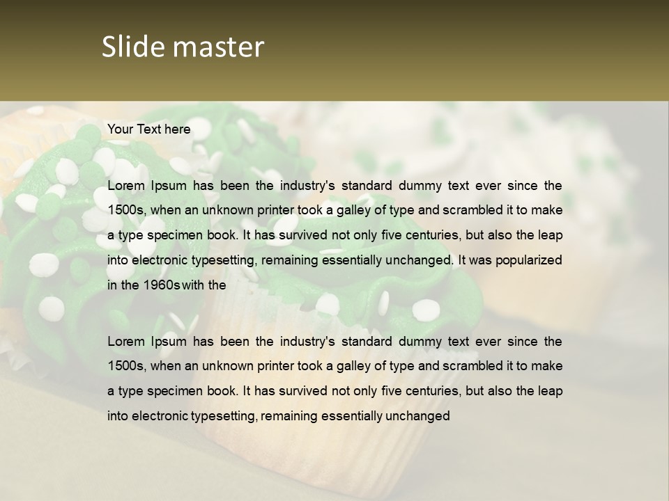 Skyscraper Sphere Planet PowerPoint Template