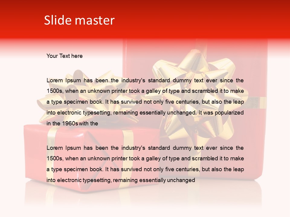 Graphic Shape Downtown PowerPoint Template