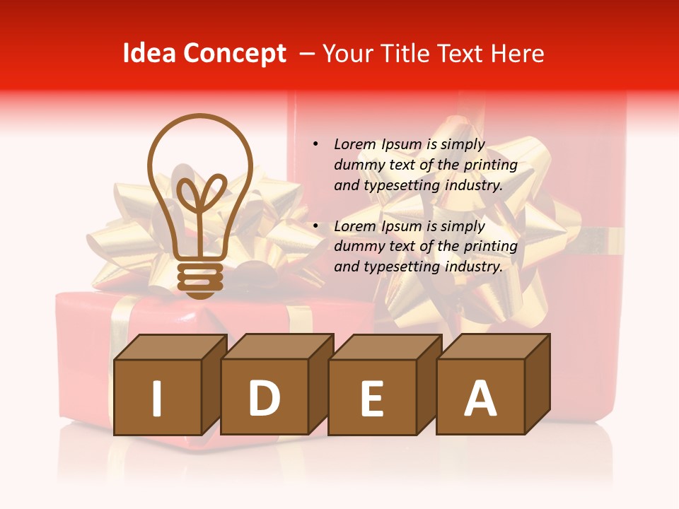 Graphic Shape Downtown PowerPoint Template