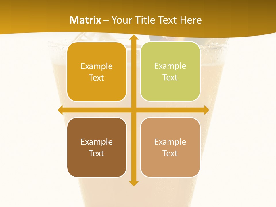 Earth Skyscraper Black PowerPoint Template