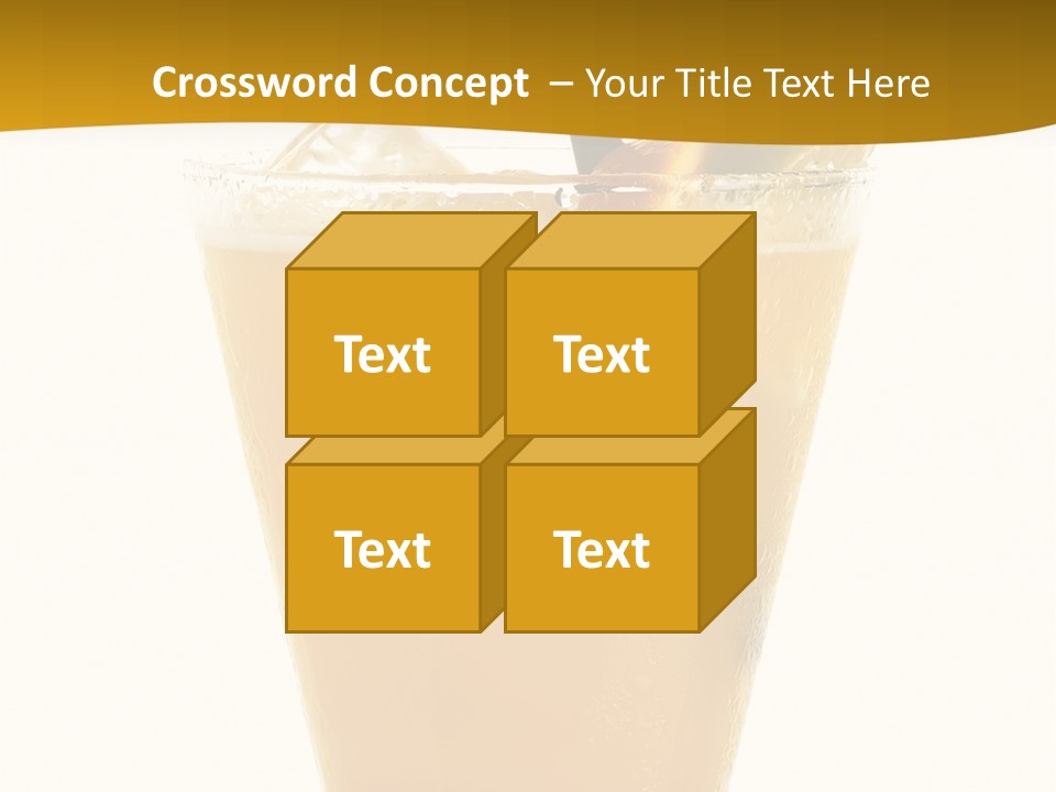 Earth Skyscraper Black PowerPoint Template