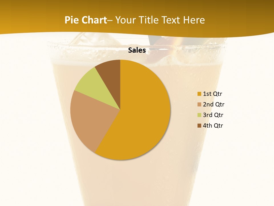 Earth Skyscraper Black PowerPoint Template