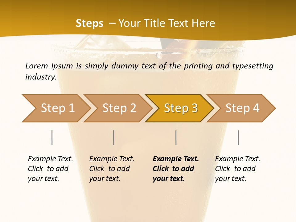 Earth Skyscraper Black PowerPoint Template
