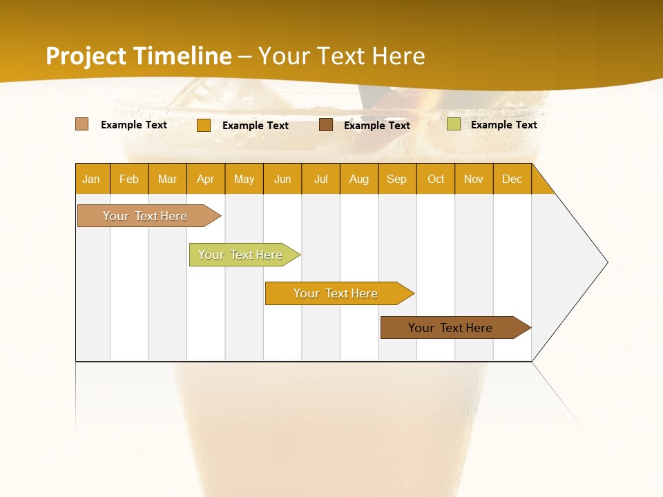 Earth Skyscraper Black PowerPoint Template