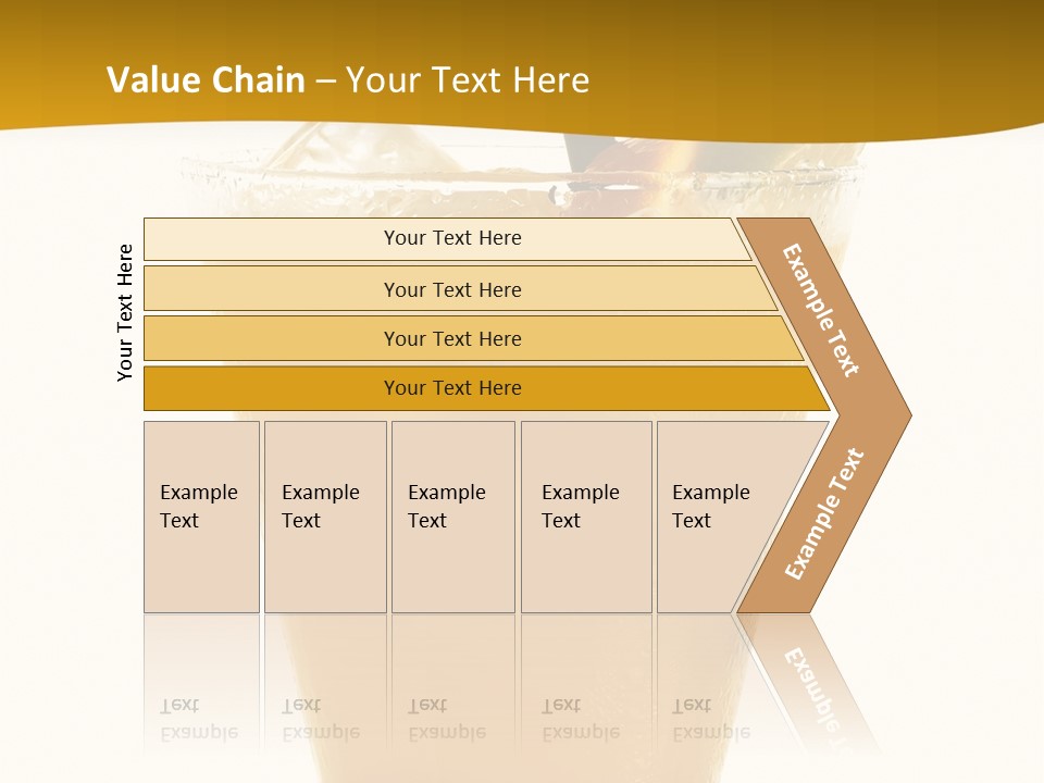 Earth Skyscraper Black PowerPoint Template