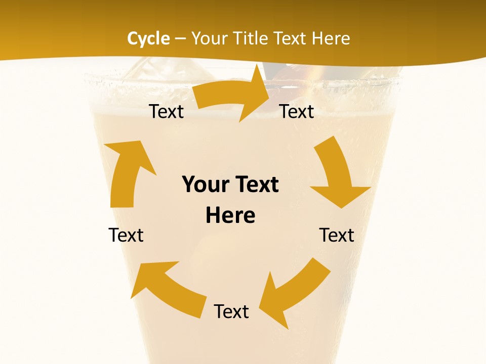 Earth Skyscraper Black PowerPoint Template