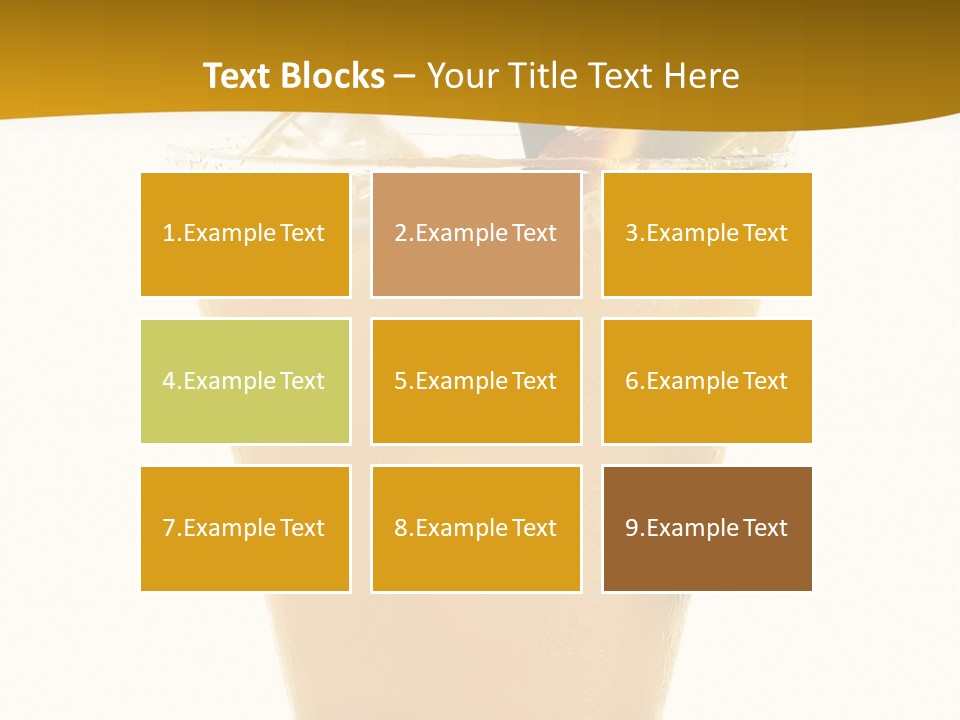 Earth Skyscraper Black PowerPoint Template