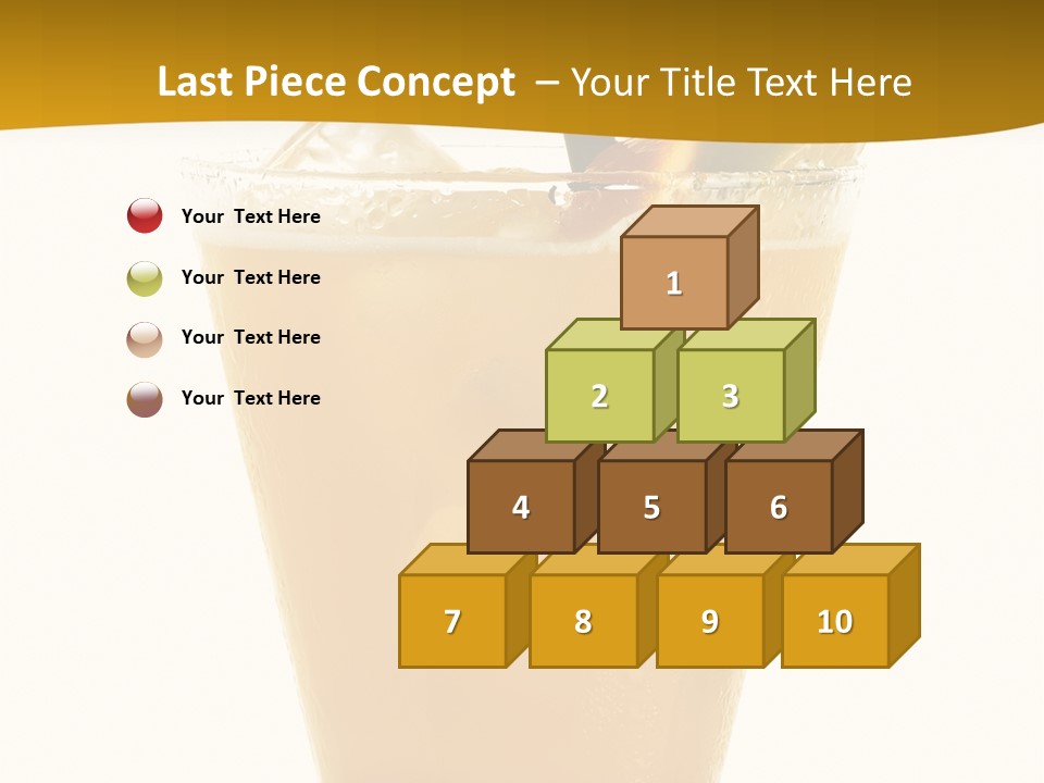Earth Skyscraper Black PowerPoint Template
