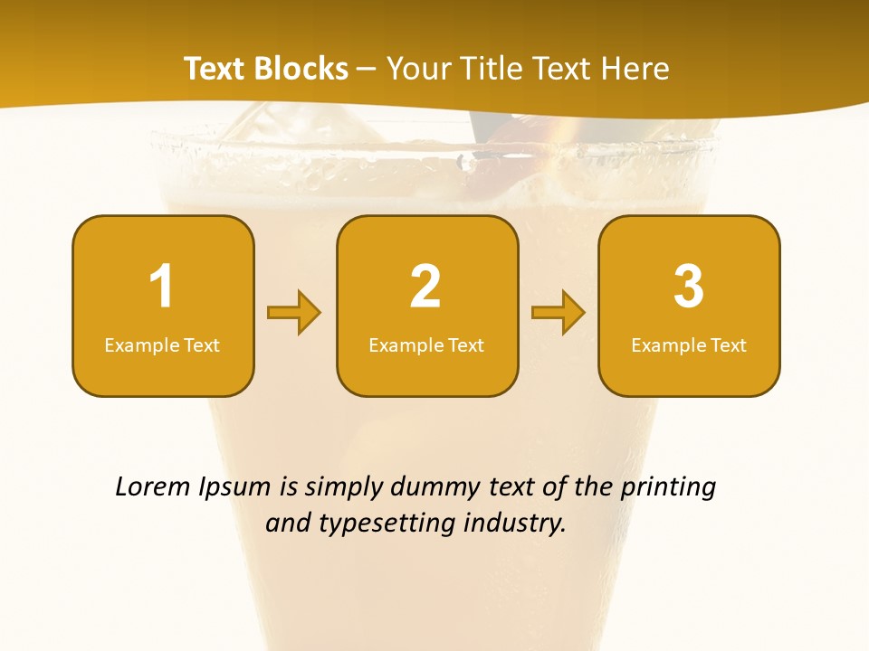 Earth Skyscraper Black PowerPoint Template