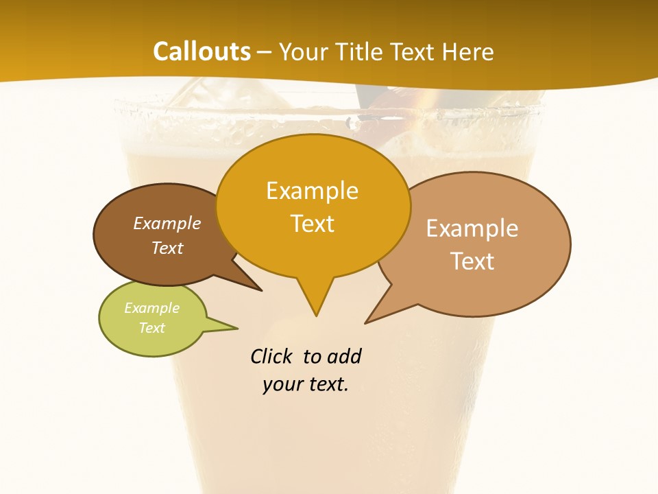 Earth Skyscraper Black PowerPoint Template