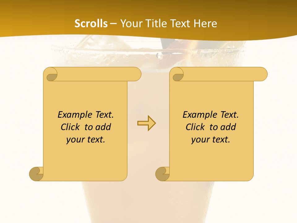 Earth Skyscraper Black PowerPoint Template