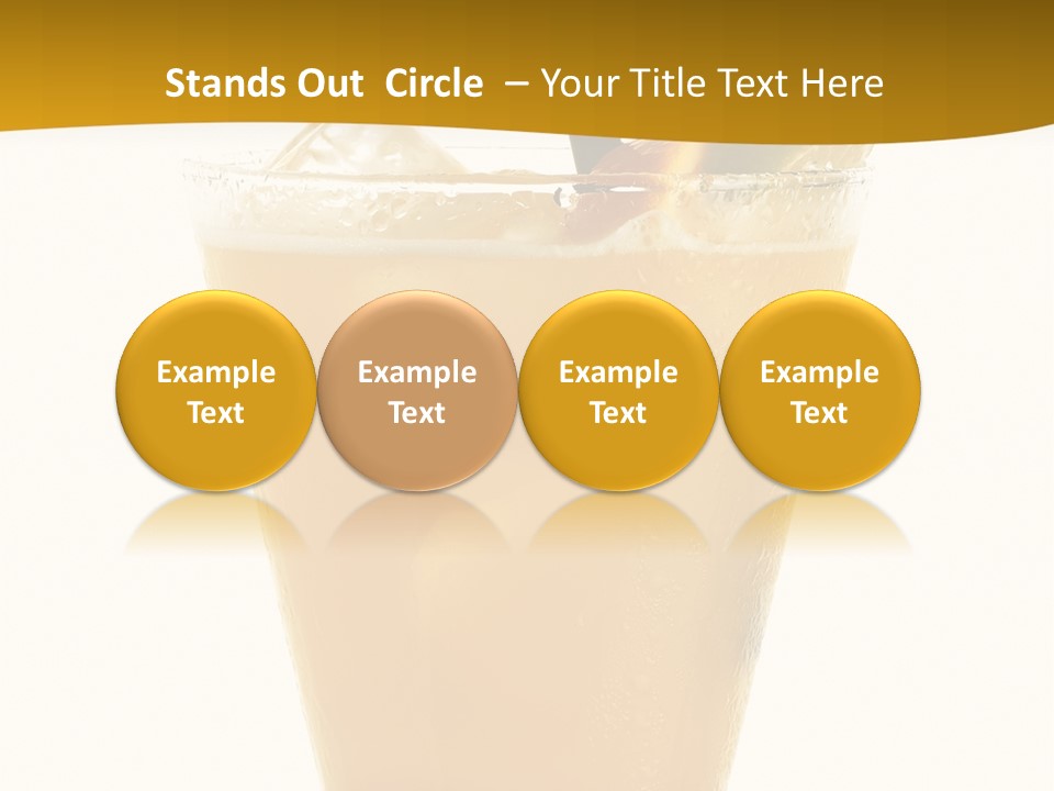 Earth Skyscraper Black PowerPoint Template