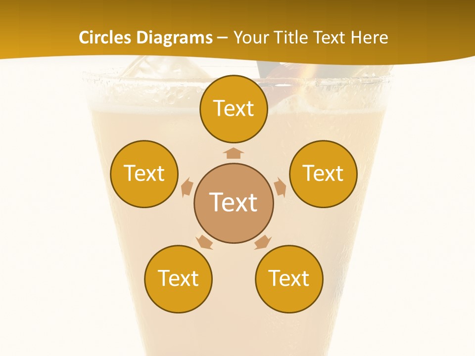 Earth Skyscraper Black PowerPoint Template