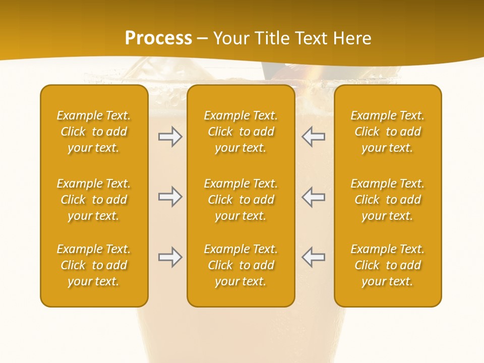 Earth Skyscraper Black PowerPoint Template