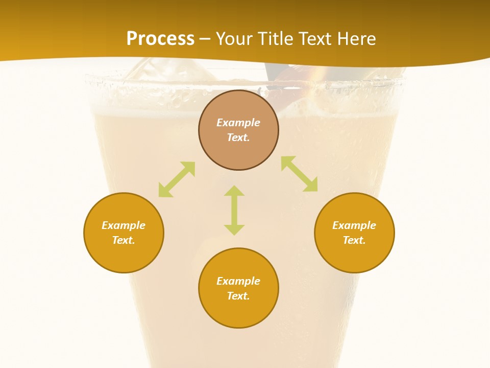 Earth Skyscraper Black PowerPoint Template