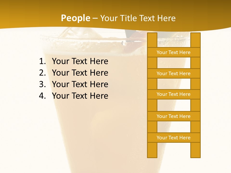 Earth Skyscraper Black PowerPoint Template