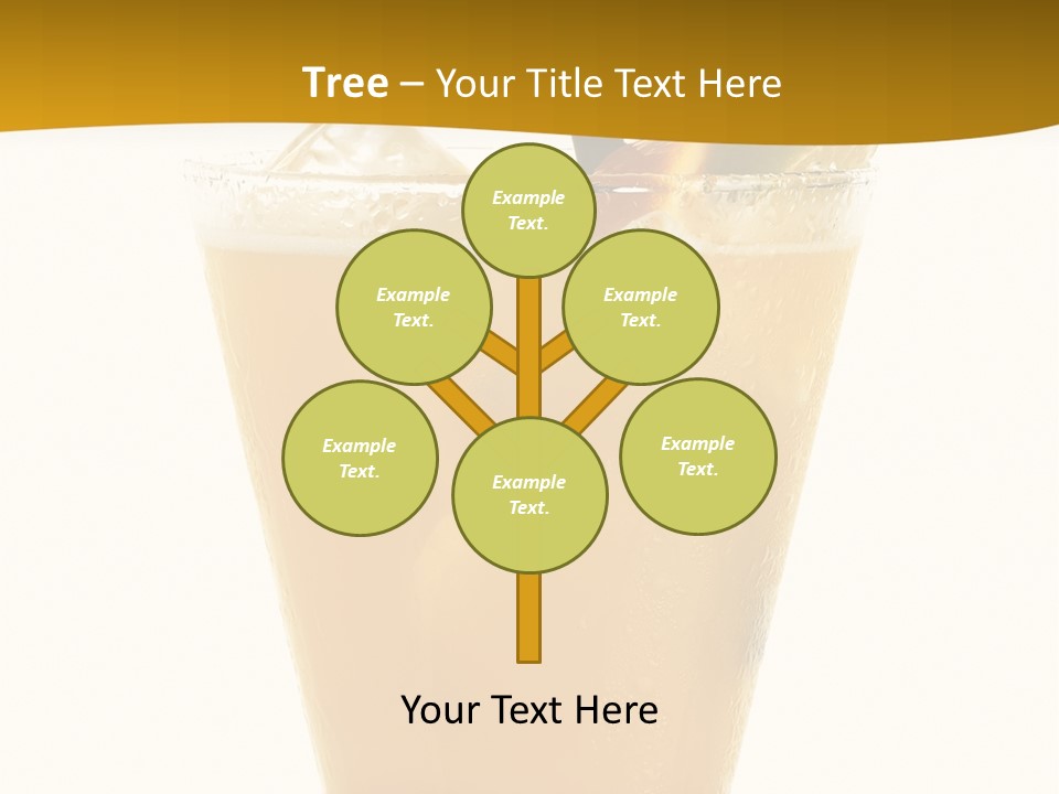 Earth Skyscraper Black PowerPoint Template